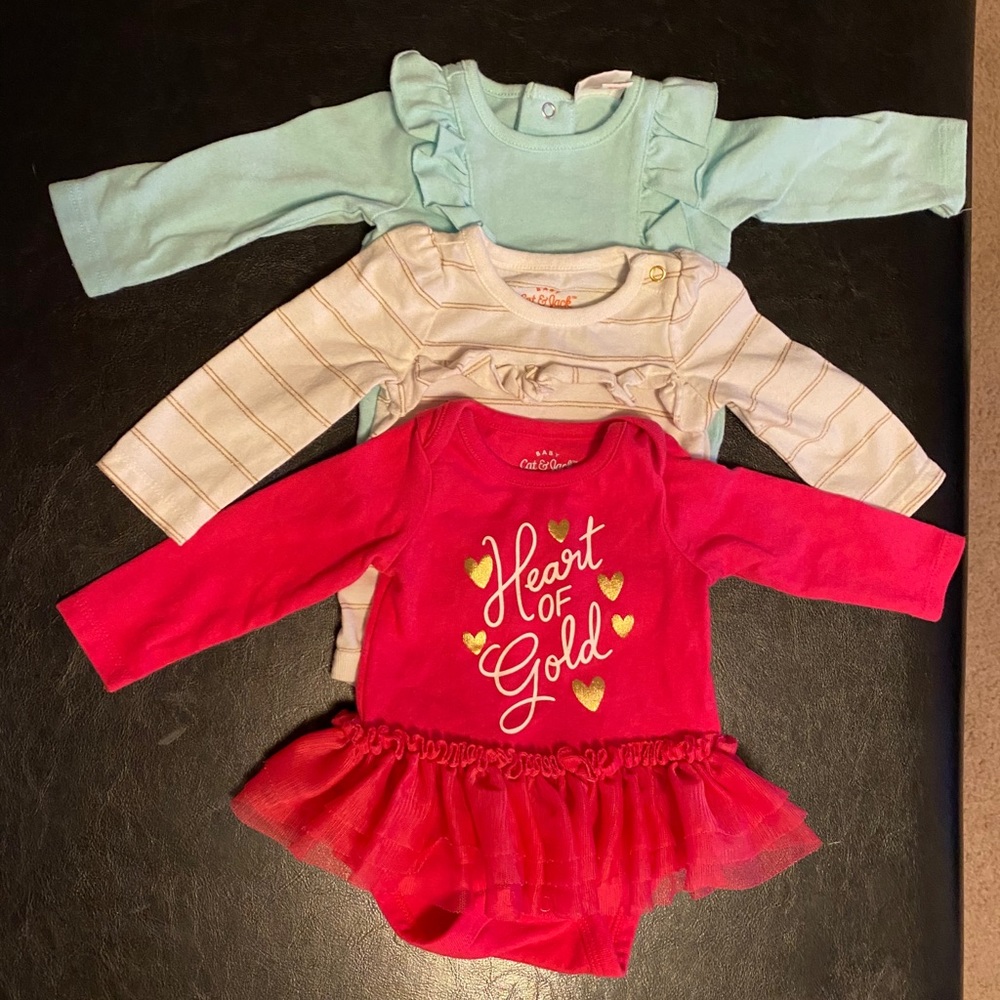Newborn Girl Onesies 💜
